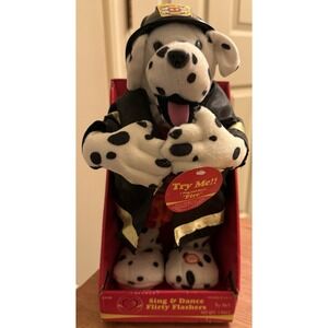 DALMATION FLIRTY FLASHER "FIRE"‎ K9 NIB, GEMMY  Needs New Battery